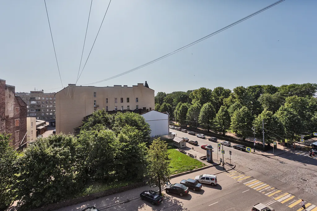 J&N Apartments Четырехместная студия с видом на парк