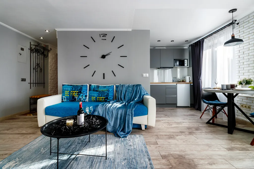 2-комнатная квартира с кондиционером рядом со смотровой площадкой