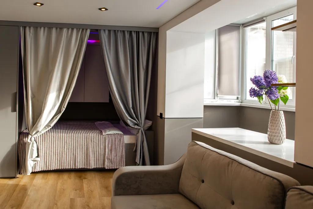 Стильная современная квартира с умной Алисой