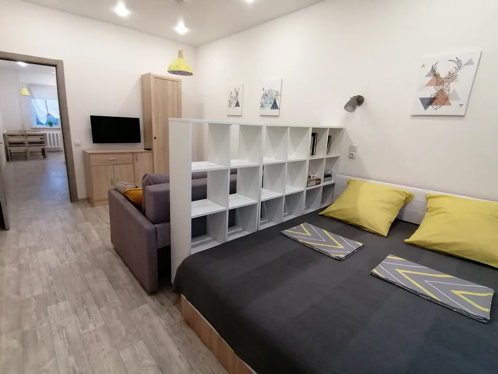 Квартира у склона в скандинавском стиле