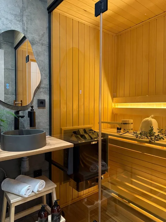 Апартамент с сауной