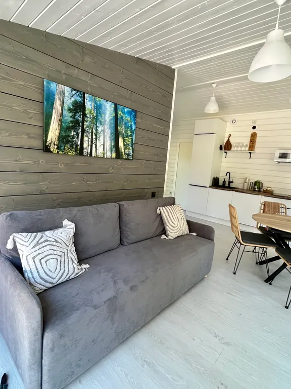 Видовой дом с джакузи и баней