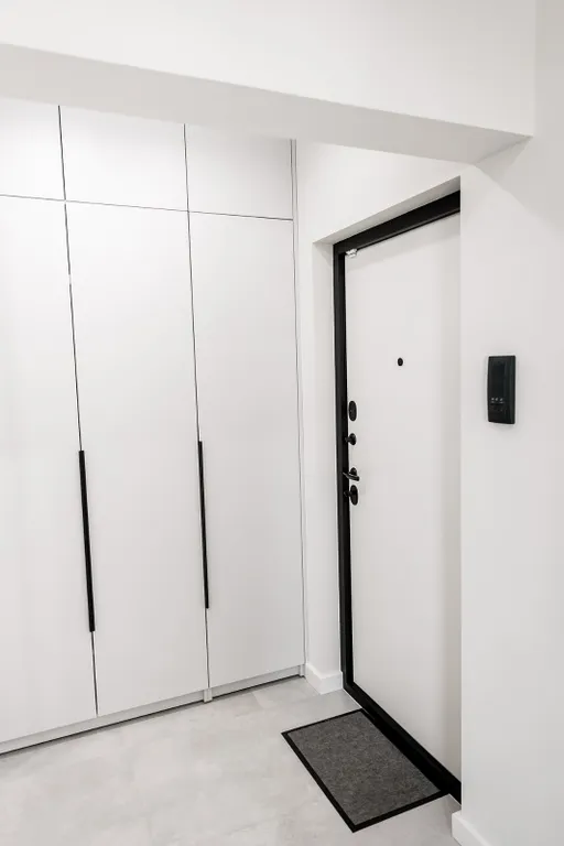 Квартира студия с видом на город.