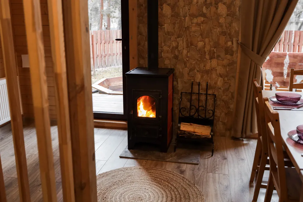 Барн хаус с банным чаном