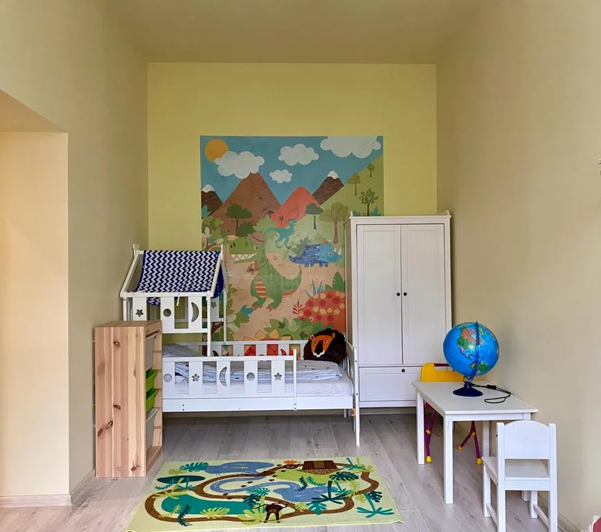 Просторная квартира в центре с красивым видом