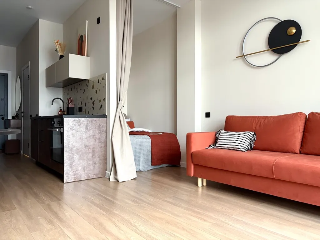 Стильная видовая студия в центре