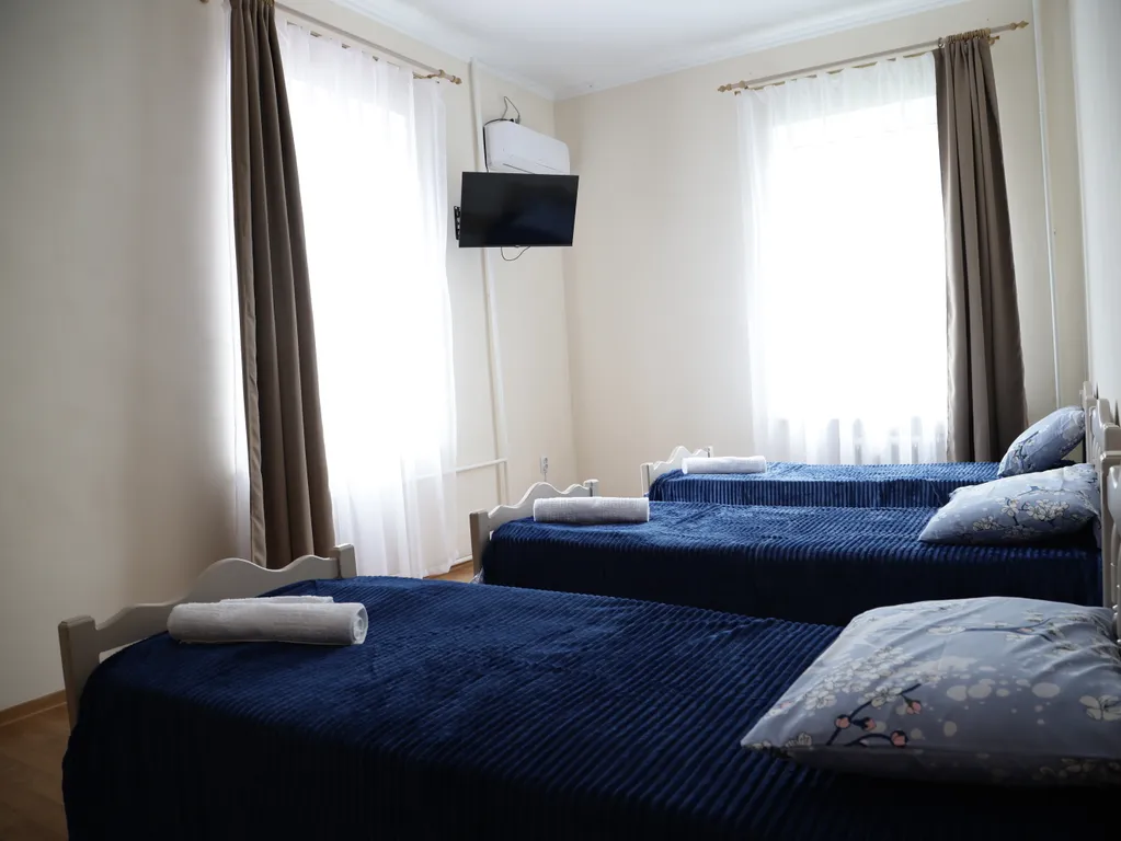 Уютные комнаты с санузлами на этаже