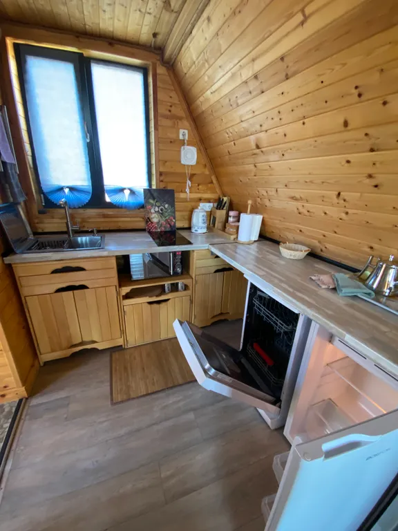 Nelmanhouse домик афрейм с джакузи и баней и видом на море