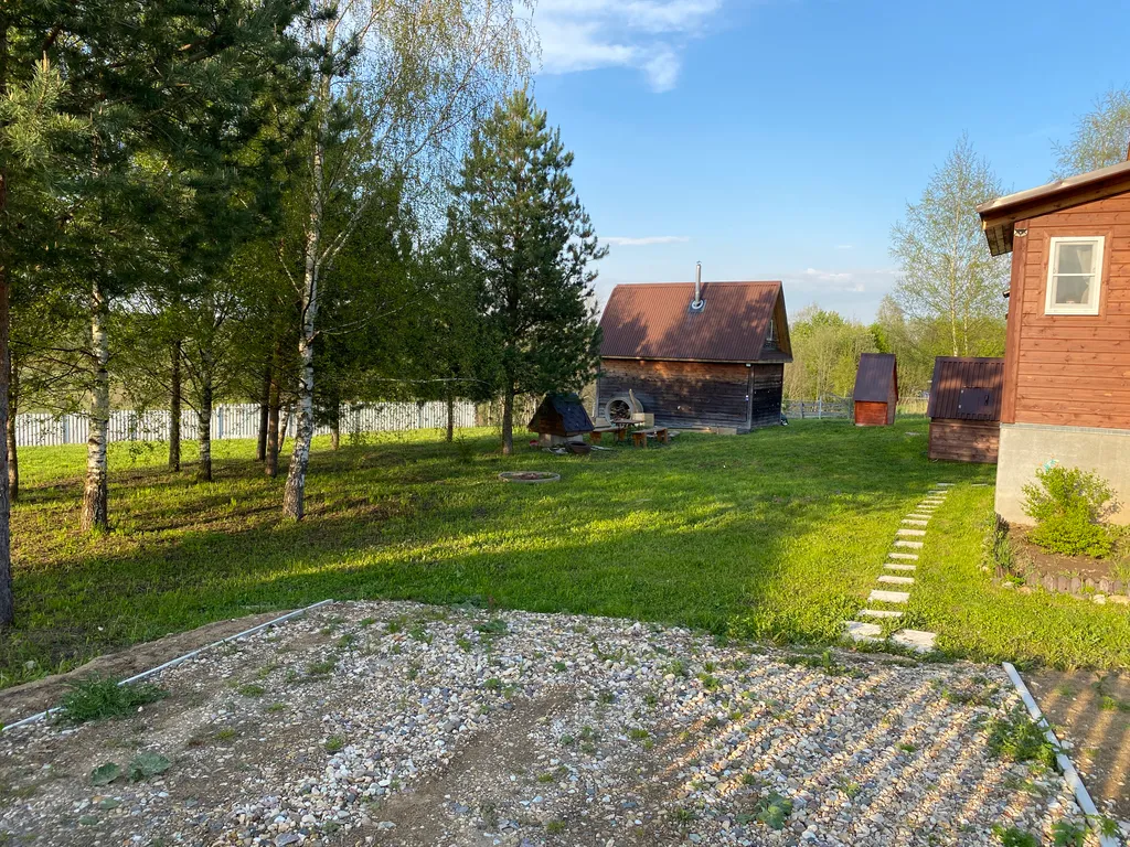 Дом у речки для семейного отдыха