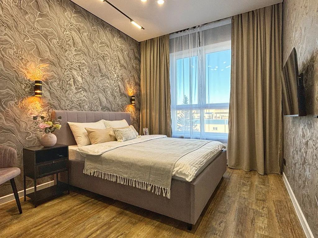 Дизайнерская евродвушка в центре города в топовом ЖК Лесопарковый