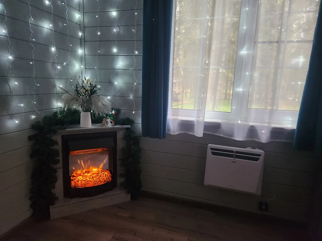 Коттедж Коттедж в Forest house с сауной в лесу — Никулино