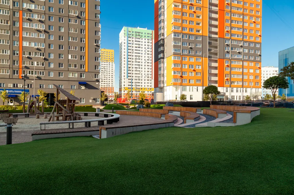 Студия с дизайнерским ремонтом