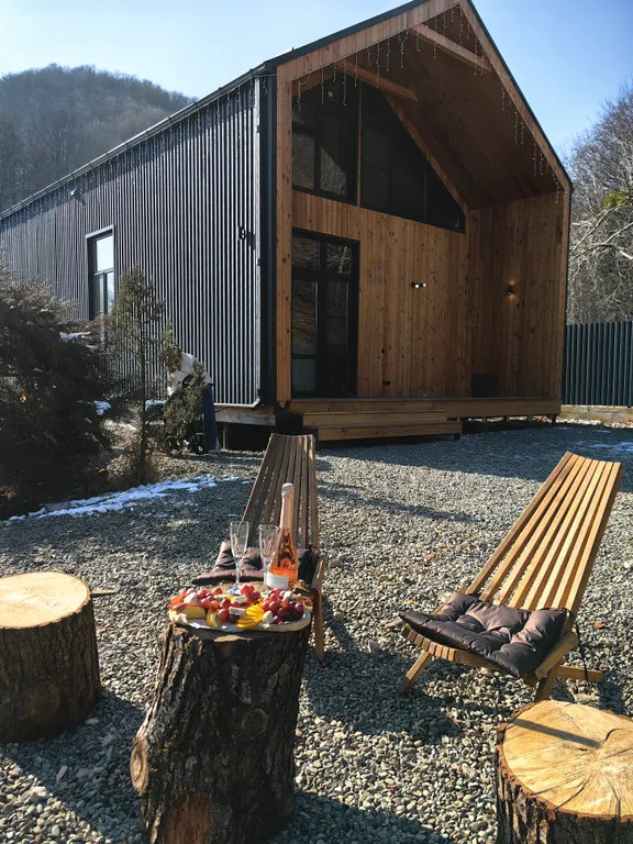 Барнхаус Лес и горы