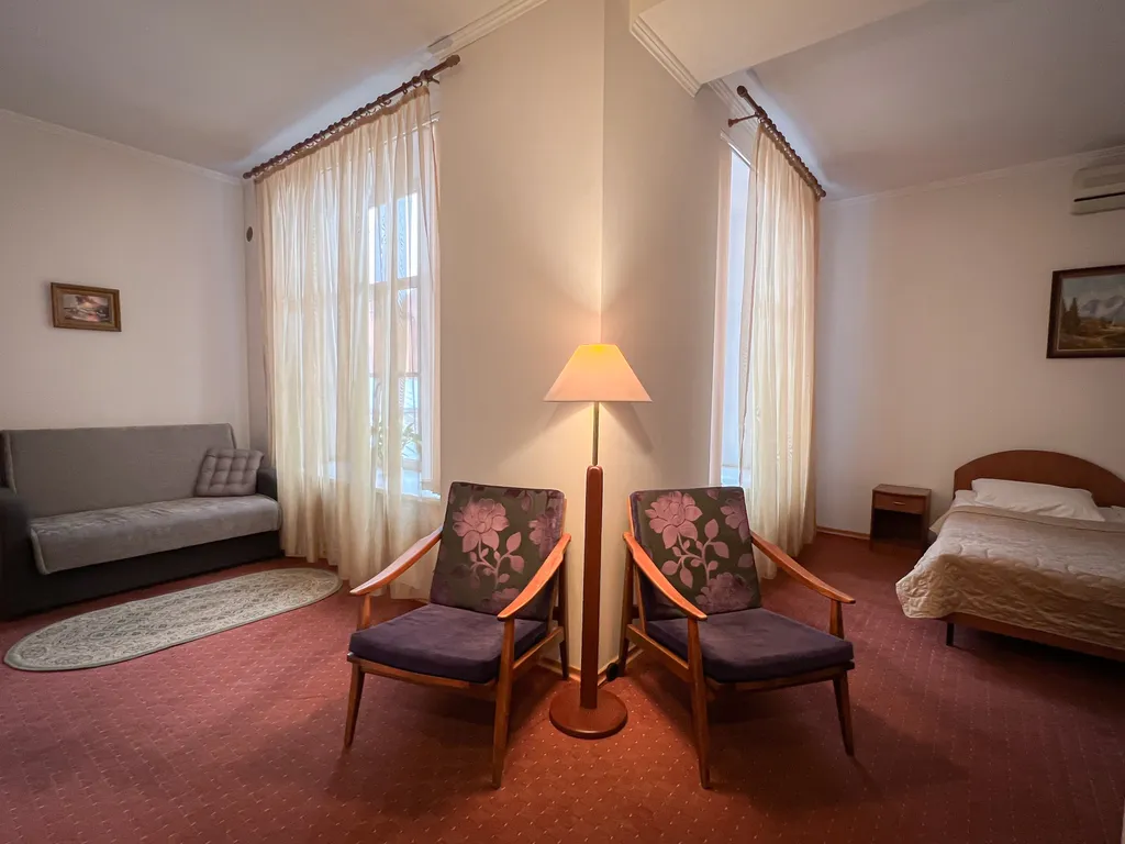 Просторные апартаменты-студия