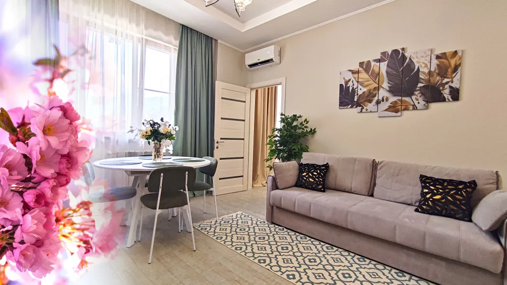 Квартира Новый апартамент с балконом и волшебной панорамой гор. Живите в сказке — аренда посуточно в Эсто-Садок