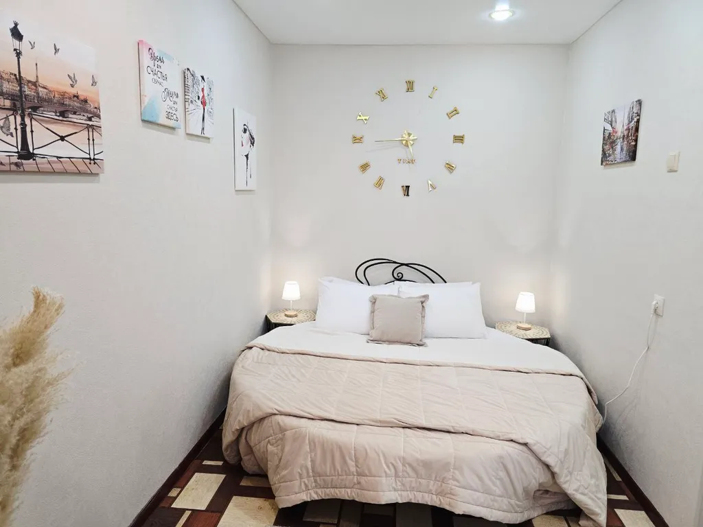 Уютная студия с круглой кроватью