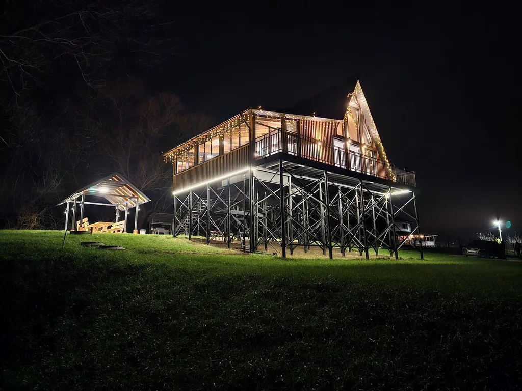 A-Frame в Подмосковье на берегу Оки