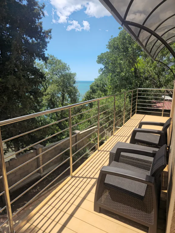 Апартаменты с видом на море для большой семьи и компании