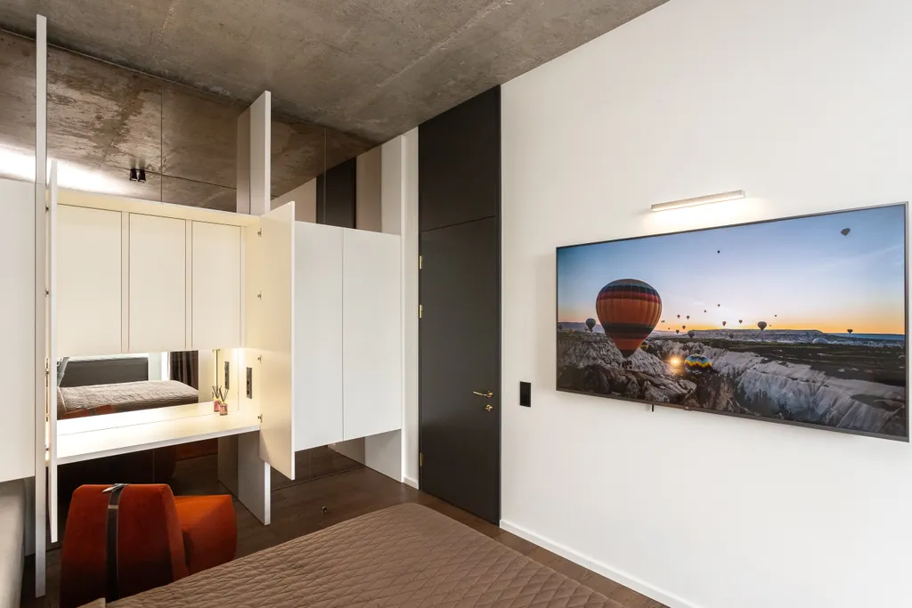 Квартира на первой береговой линии с видом на море в стиле лофт