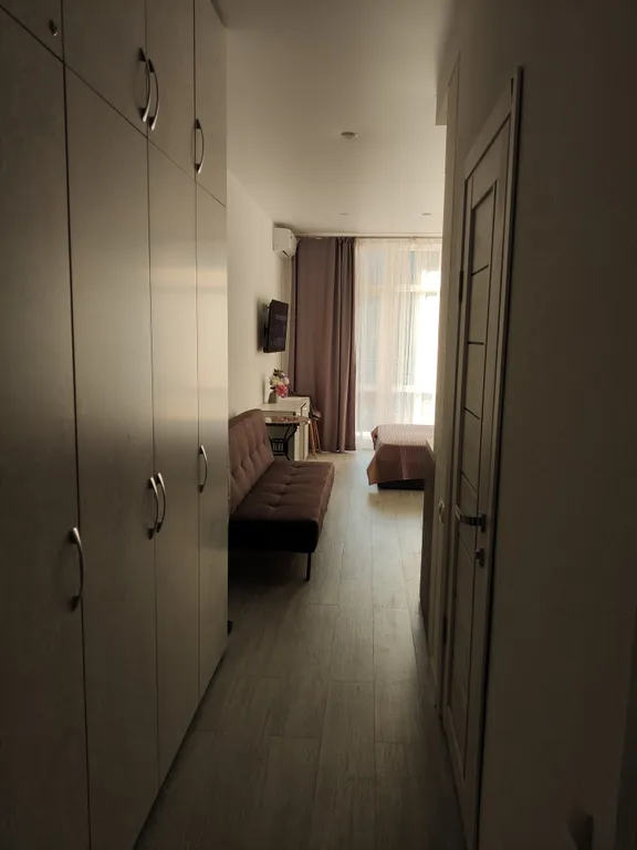 Уютные апартаменты с балконом недалеко от подъёмников