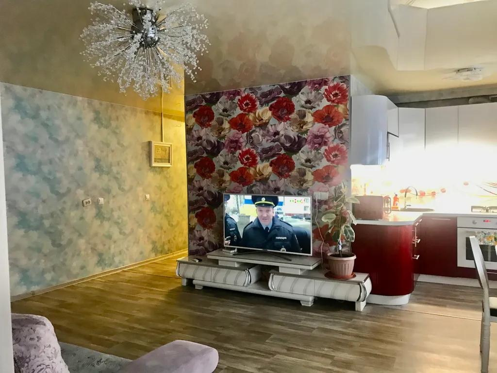 Светлая просторная двухкомнатная квартира