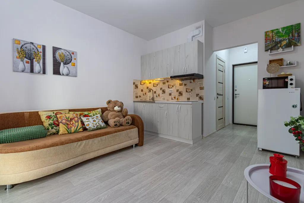 Квартира Квартира Уютная студия в элитном ЖК в районе ККБ — Краснодар