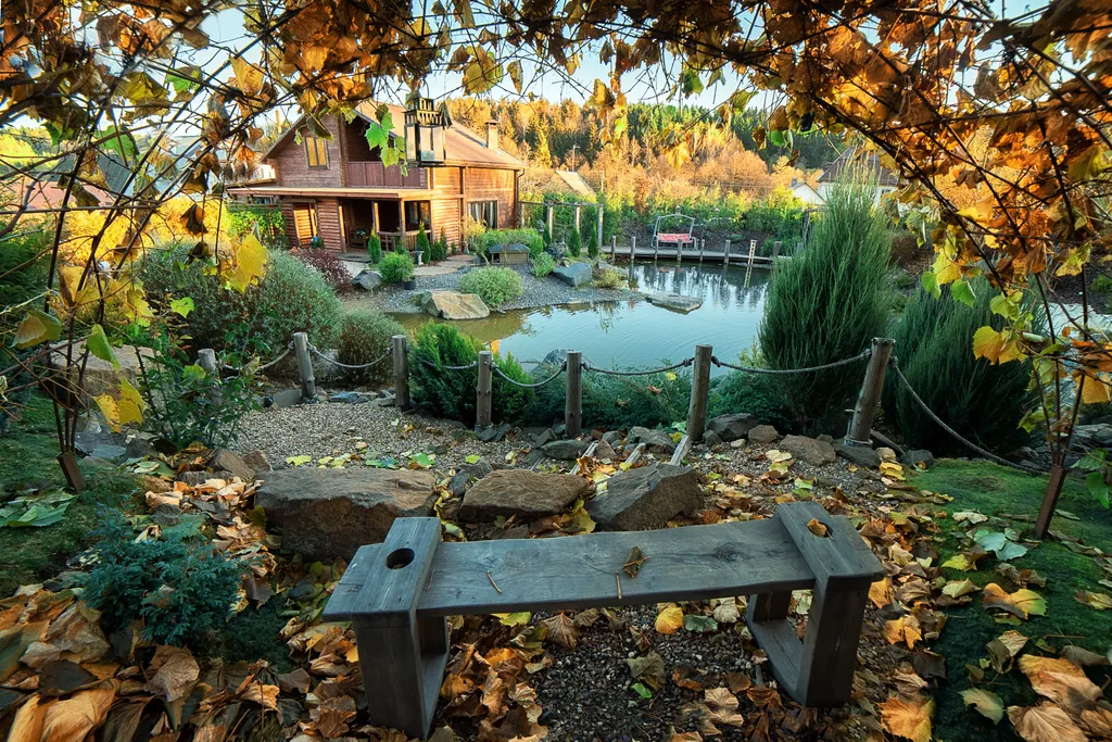 Рыжий кот - Деревянный Дом (WoodHouse)