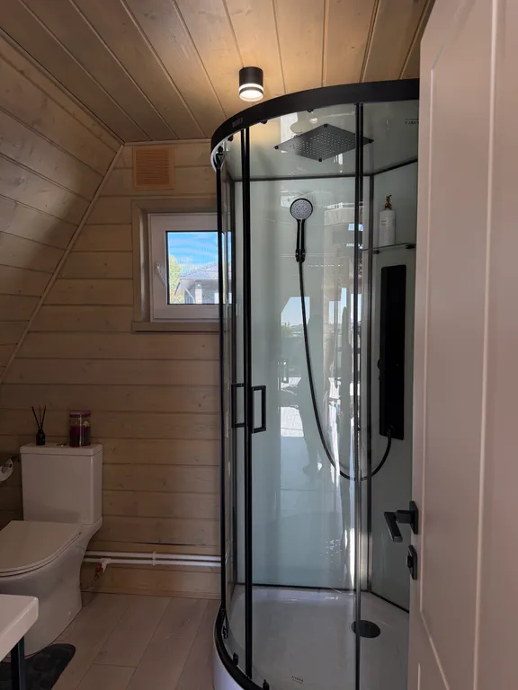 Коттедж Дом А-frame с банным чаном — Казань