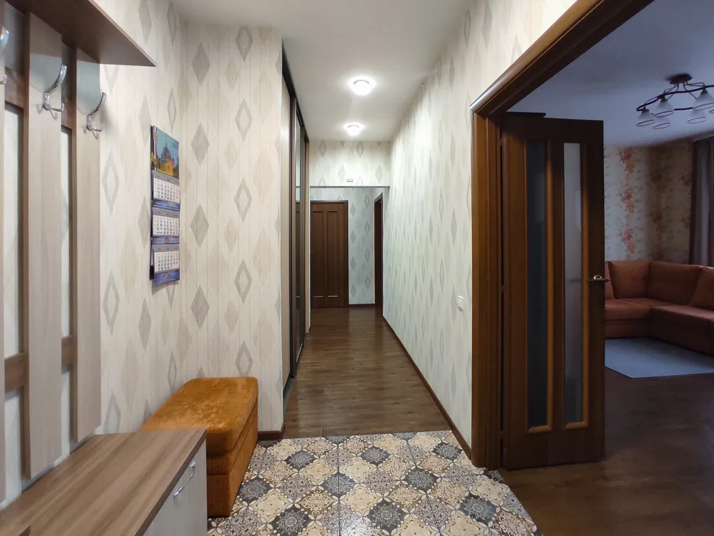 Просторная квартира с тихими соседями