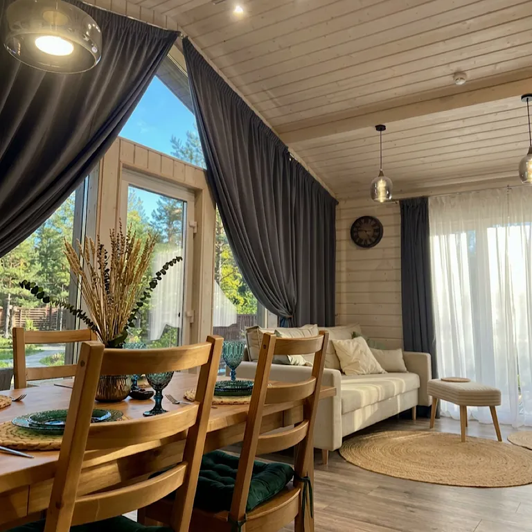 Дом 80m2 — чан, кухня, бесплатные велосипеды