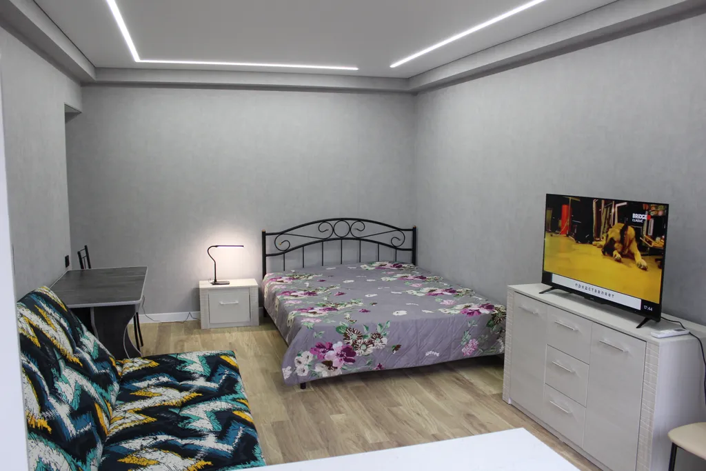 Уютная квартира с панорамными окнами