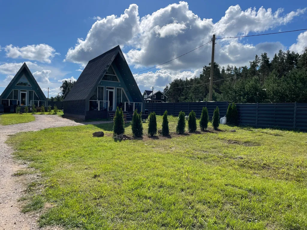 Коттедж Уютный дом аттик А-фрейм у Снетковского озера — Ларионово