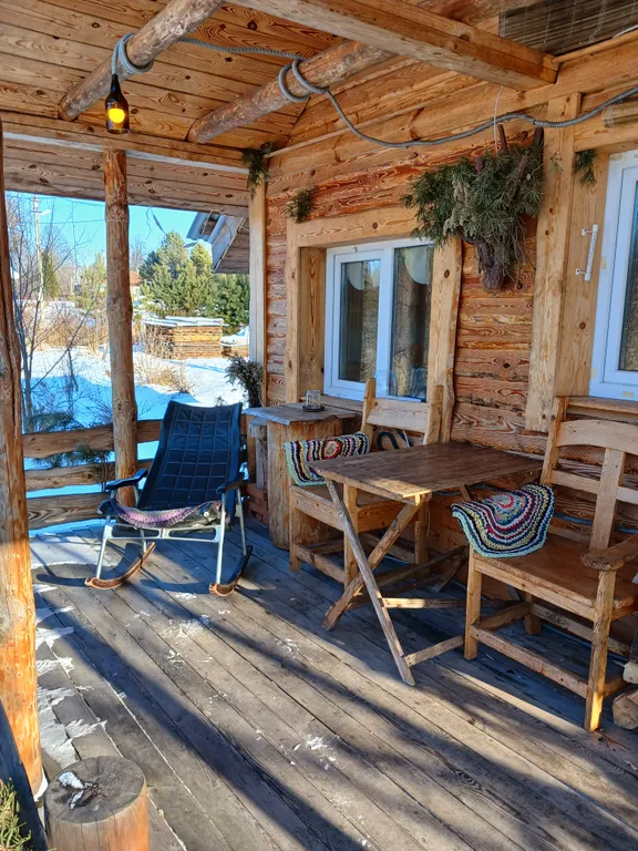 Дом у леса с камином на окраине для отдыха души и тела