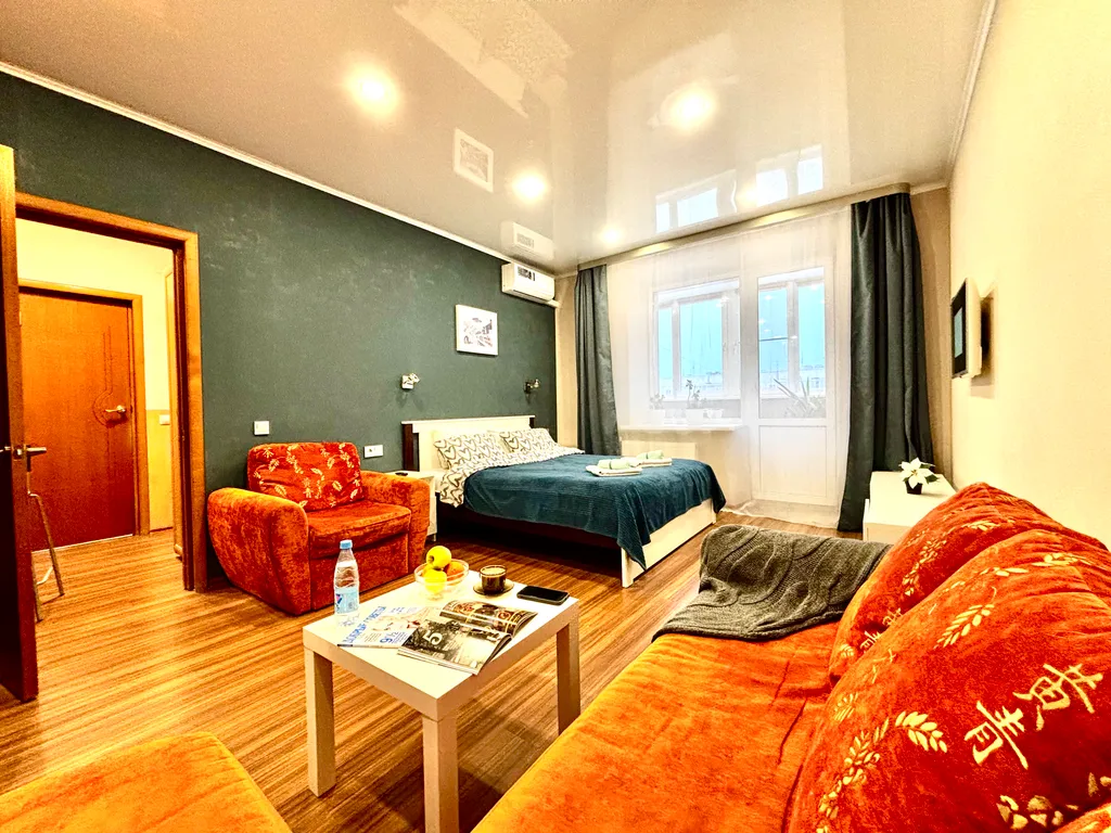 Евродвушка рядом с термами, кванью и музеем космонавтики с 5 кроватями