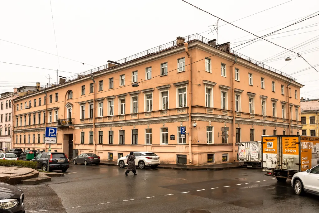 Квартира Квартира Трехместная студия в центре Санкт-Петербурга, метро Спасская, Сенная — Санкт-Петербург