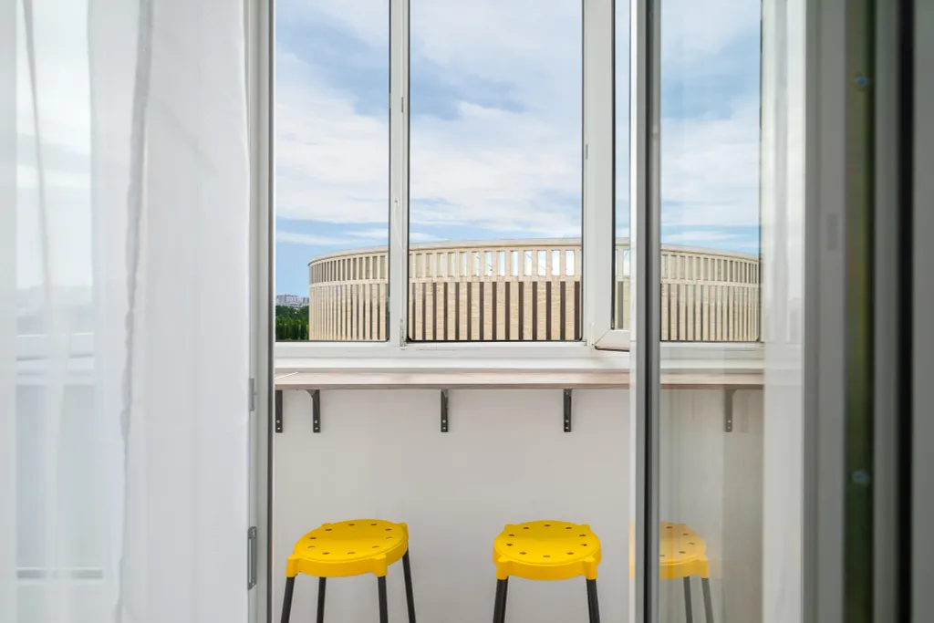 Квартира с видом на стадион