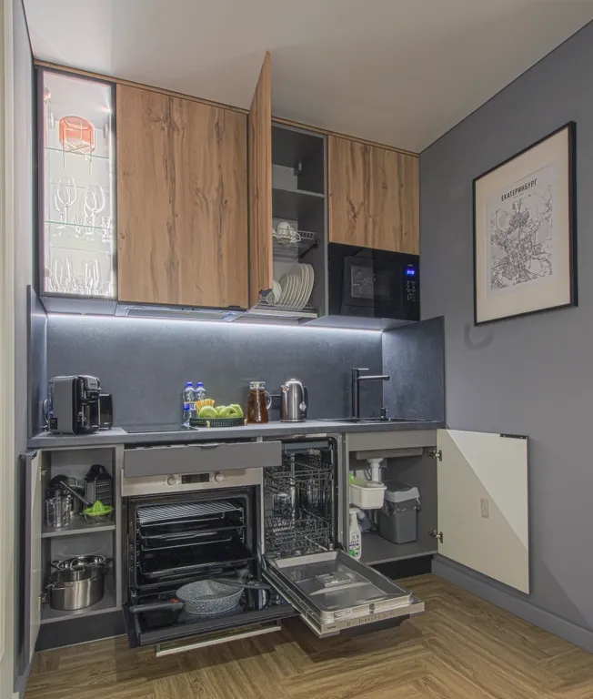 Квартира с видом на город