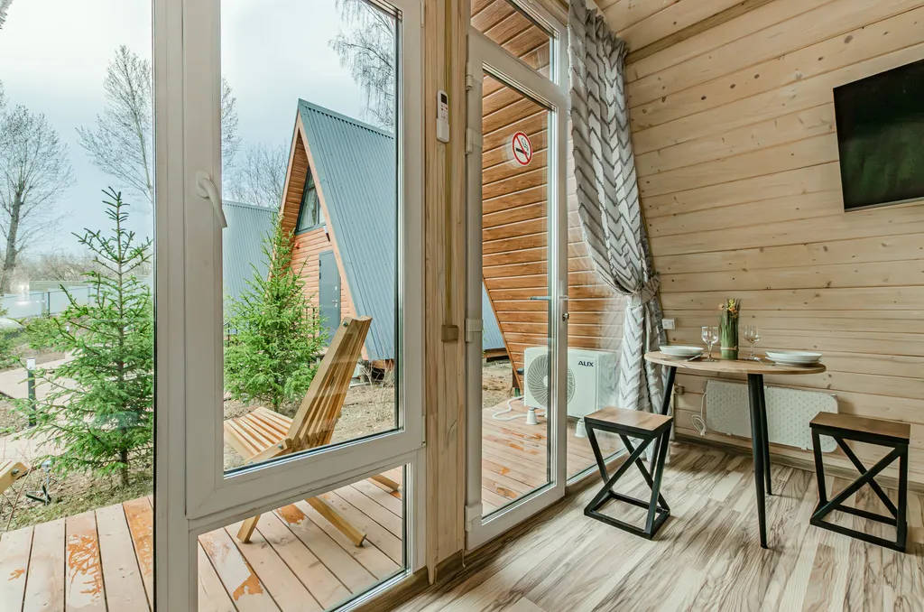 Коттедж Коттедж Городской А-фрейм для двоих — Казань