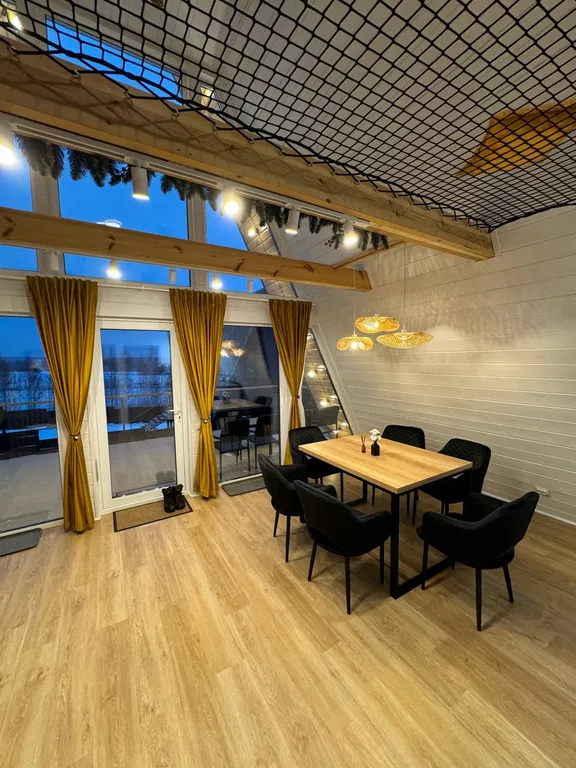 Коттедж Новый большой А-Фрейм с видом на лес — Казань