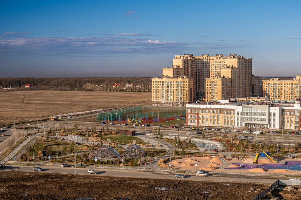 Новая видовая квартира в современном комплексе