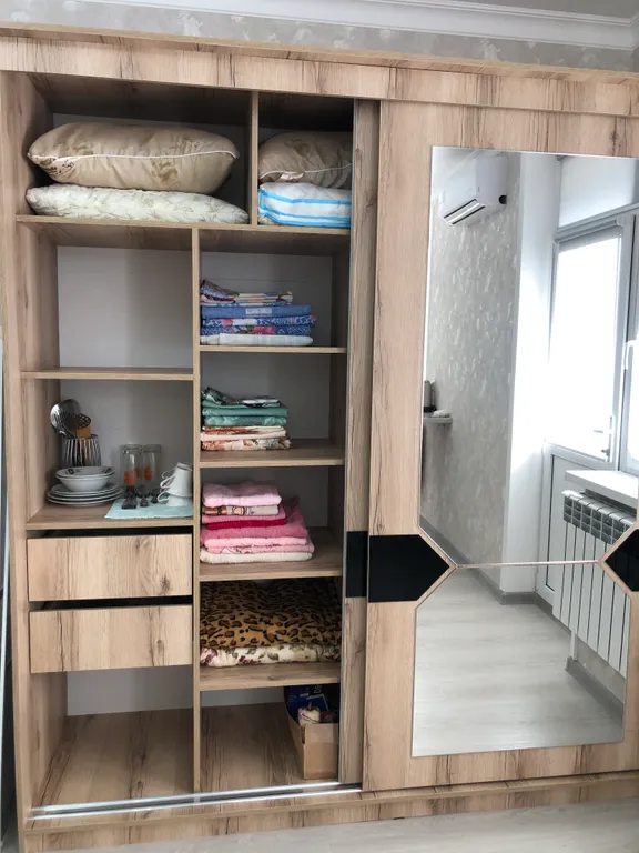 Уютная квартира с красивым видом на крепость и горы в центре города