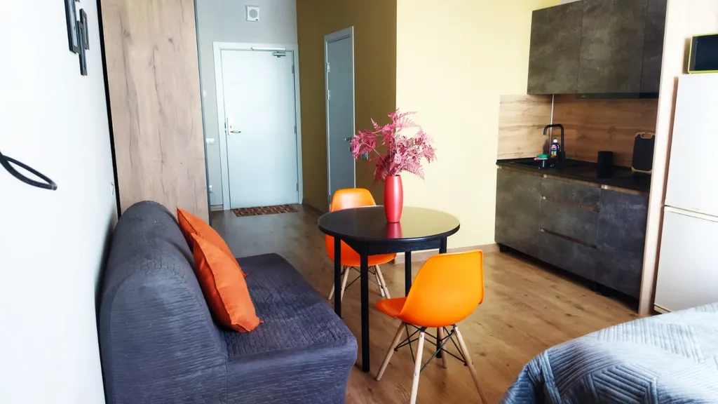 Квартира Квартира Студия в Кировском Авенире в 10мин от метро Автово — Санкт-Петербург