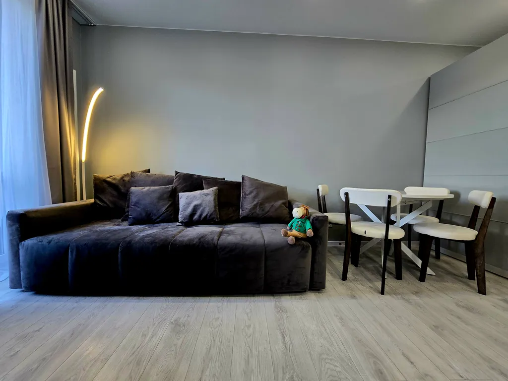 Новая квартира с выделенной спальней