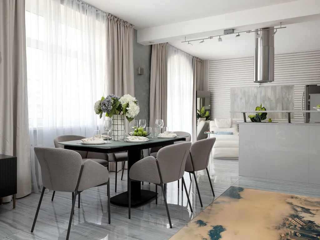 Квартира Квартира Новая Трешка у набережной — Москва