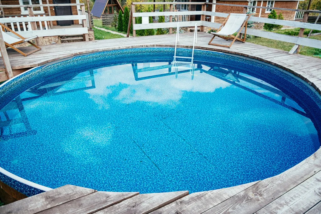 Шале с верандой на горнолыжном склоне