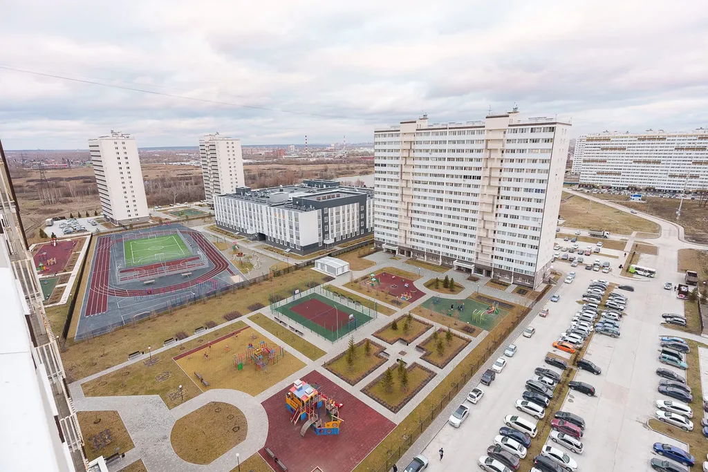 Квартира Квартира Уютная студия в новом Жк Радуга сибири — Новосибирск