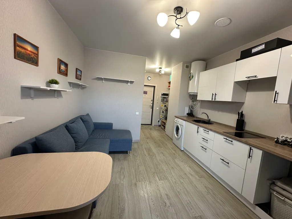 Студия с видом на горы