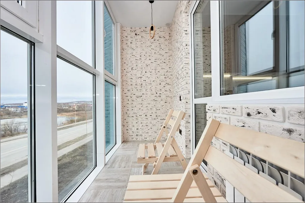 Теплая светлая квартира с видом на вулканы и озеро