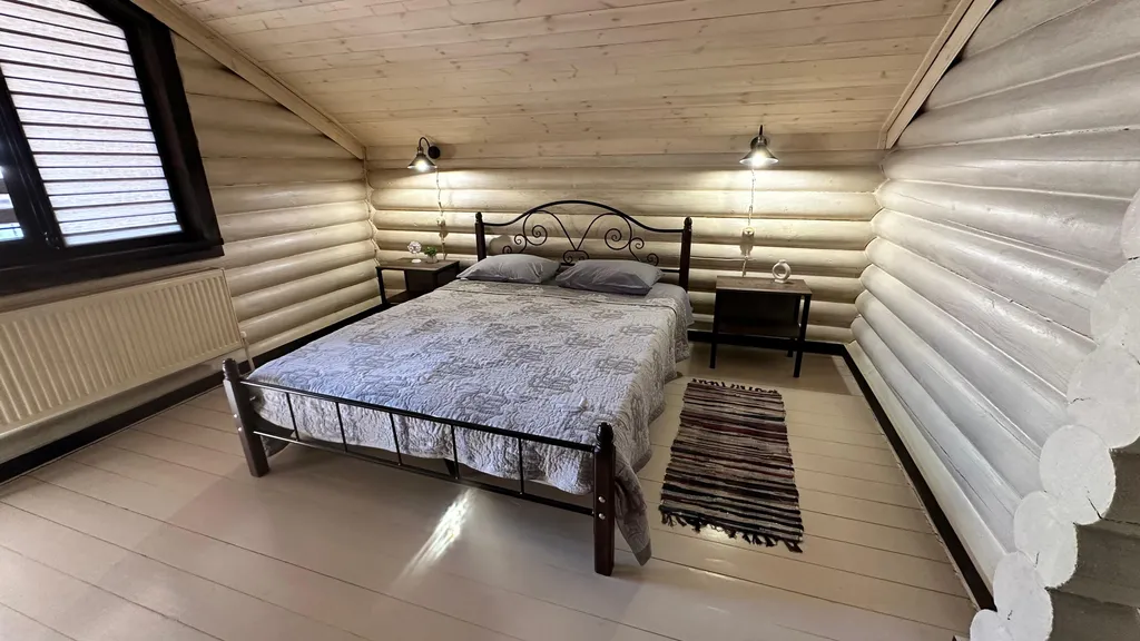 Дача из сруба в Барзикау рядом с Верхним Фиагдоном с бассейном