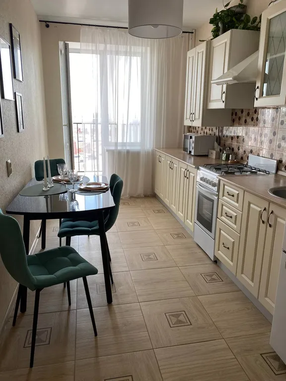 Уютная однокомнатная квартира в новом доме недалеко от центра